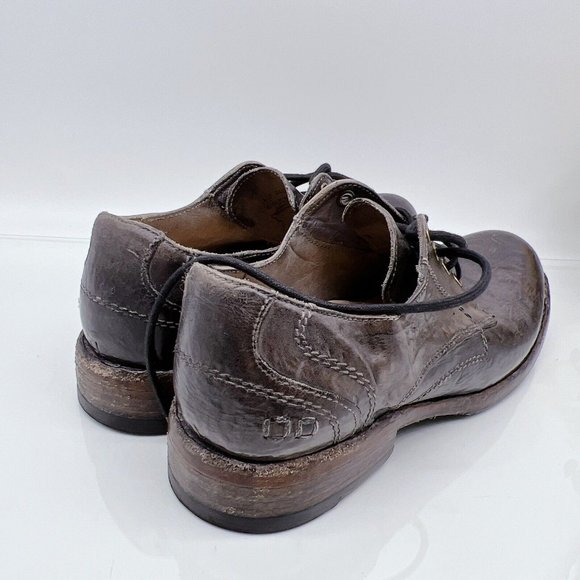 Bed Stu GALAO BLACK TML Men\'s Oxford Shoes Leather Lace Up US 8.5
